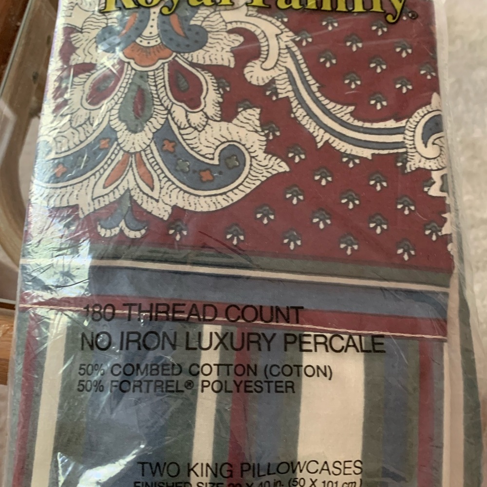 King size sheet set